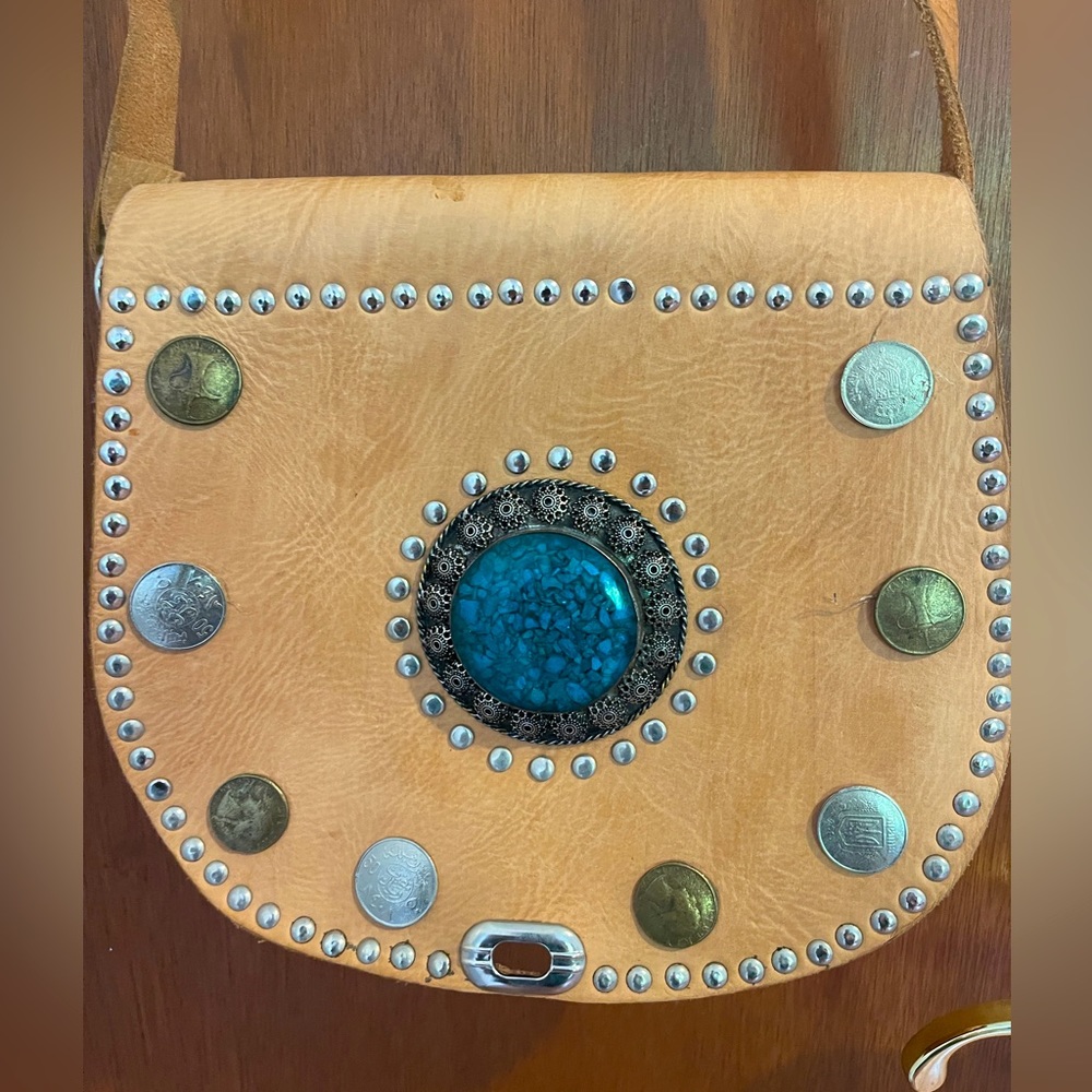 Handmade Morrocon leather bag